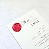 "Sweet Berry - Hand-crafted Wax Seals - Customizable Color- Set of 25" - Wax Seals in multicolor by Inkspiringletters