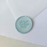 "And so the Adventure Begins- Customizable Color- Set of 25 Hand-crafted Wax Seals" - Wax Seals in multicolor by Inkspiringletters
