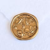 "Gardenias- Customizable Color- Set of 25 Hand-crafted Wax Seals" - Wax Seals in multicolor by Inkspiringletters