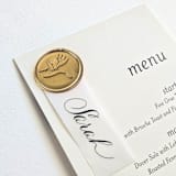 "Bird of Paradise - Customizable Color- Set of 25 Hand-crafted Wax Seals" - Wax Seals in multicolor by Inkspiringletters