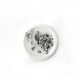 "Silver Foil in Vellum Pack of 10" - Wax Seals in clear by Abby Choi