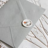 "Abstract Bird Wax Seal | Set of 25" - Wax Seals in multicolor by Clove and Cedar Design