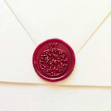 "Pomegranate- Customizable Color- Set of 25 Hand-crafted Wax Seals" - Wax Seals in multicolor by Inkspiringletters