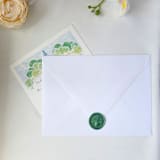 "Pinecone Branch- Customizable Color- Set of 25 Wax Seals" - Wax Seals in multicolor by Inkspiringletters