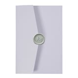 "Love Birds Wax Seal - Thyme - Set of 25" - Wax Seals in green by Papel Custom Design