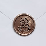 "Customizable Color Gifts on Car Wax Seals, Set of 5" - Wax Seals in multicolorassorted-colors by MC silverlinings