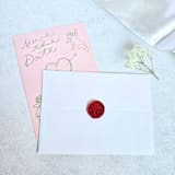 "Cherries Jubilee- Customizable Color- Set of 25  Hand- crafted Wax Seals" - Wax Seals in multicolor by Inkspiringletters