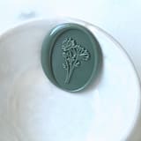 "Chrysanthemum Wax Seal, Pack of 10, Customizable Color" - Wax Seals in multicolorassorted-colors by Abby Choi