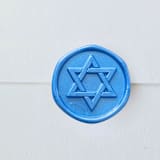 "Star of David- Customizable Color- Set of 25 Hand-crafted Wax Seals" - Wax Seals in multicolor by Inkspiringletters
