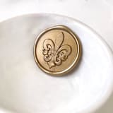 "Fleur de Lis Wax Seal Pack of 10, Customizable" - Wax Seals in multicolorassorted-colors by Abby Choi