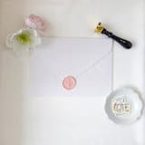 "Cherry Blossom- Customizable Color- Set of 25 Hand-crafted Wax Seals" - Wax Seals in multicolor by Inkspiringletters