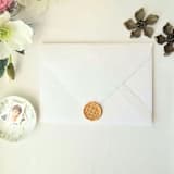 "Art Deco Pattern - Customizable Color- Set of 25 Hand-crafted Wax Seals" - Wax Seals in multicolor by Inkspiringletters