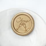 "Cheers Wax Seals, Pack of 10, Customizable" - Wax Seals in multicolorassorted-colors by Abby Choi