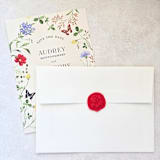 "Raspberries- Customizable Color- Set of 25 Hand-crafted Wax Seals" - Wax Seals in multicolor by Inkspiringletters