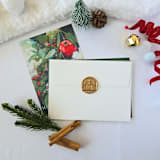"Fireplace- Customizable Color- Set of 25 Hand-crafted Wax Seals" - Wax Seals in multicolor by Inkspiringletters