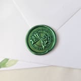 "Wreath - Customizable Color- Set of 25 Hand-crafted Wax Seals" - Wax Seals in multicolor by Inkspiringletters