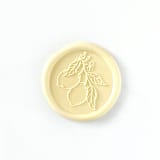 "Lemons Wax Seal in Lemonade Pack of 10" - Wax Seals in yellow by Abby Choi