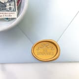 "Bow with Family Name Wax Seal, Pack of 50, Customizable" - Wax Seals in multicolorassorted-colors by Abby Choi