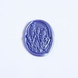 "Lavender Field- Customizable Color- Set of 25 Hnad-crafted Wax Seals" - Wax Seals in multicolor by Inkspiringletters