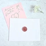 "Two Hearts- Customizable Color- Set of 25 Hand-crafted Wax Seals" - Wax Seals in multicolor by Inkspiringletters