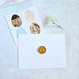 "Dancing Chicks- Customizable Color- Set of 25 Hand- crafted Wax Seals" - Wax Seals in multicolor by Inkspiringletters