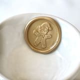 "Gingerbread Wax Seal, Pack of 10, Customizable Color" - Wax Seals in multicolorassorted-colors by Abby Choi