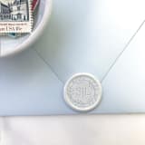 "Wreath Initial Wax Seals, Pack of 50, Customizable" - Wax Seals in multicolorassorted-colors by Abby Choi