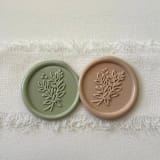 "Botanical Bouquet Wax Seals (set of 10 custom seals)" - Wax Seals in multicolorassorted-colors by Vee
