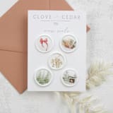 "Holiday Wax Seal Variety | Set of 25" - Wax Seals in multicolor by Clove and Cedar Design
