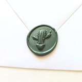 "Saguaro- Customizable Color- Set of 25  Hand-crafted Wax Seals" - Wax Seals in multicolor by Inkspiringletters