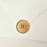 "Sunshine - Customizable Color- Set of 25 Hand-crafted Wax Seals" - Wax Seals in multicolor by Inkspiringletters
