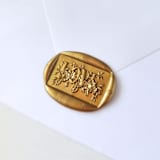 "Love is Blooming- Customizable Color- Set of 25 Hand-crafted Wax Seals" - Wax Seals in multicolor by Inkspiringletters