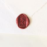 "Enchanted Rose- Customizable Color- Set of 25 Hand-crafted Wax Seals" - Wax Seals in multicolor by Inkspiringletters