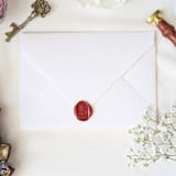 "Enchanted Rose- Customizable Color- Set of 25 Hand-crafted Wax Seals" - Wax Seals in multicolor by Inkspiringletters