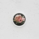 "Black and Pink Floral Bouquet Wax Seals for Wedding Invites | Set of 25" - Wax Seals in multicolor by Clove and Cedar Design