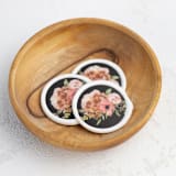 "Black and Pink Floral Bouquet Wax Seals for Wedding Invites | Set of 25" - Wax Seals in multicolor by Clove and Cedar Design