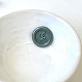 "Leaf Wax Seals Pack of 10, Customizable Color" - Wax Seals in multicolorassorted-colors by Abby Choi