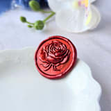 "Bella Rosa- Customizable Color- Set of 25 Hand-crafted Wax Seals" - Wax Seals in multicolor by Inkspiringletters