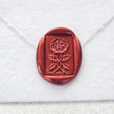 "Tudor Rose- Customizable Color- Set of 25 Hand-crafted Wax Seals" - Wax Seals in multicolor by Inkspiringletters