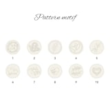 "Custom Color and Icon Self Adhesive Wax Seal Sticker | Set of 10" - Wax Seals in multicolorassorted-colors by Self Stationery