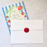 "Tomato- Customizable Color- Set of 25 Hand-crafted Wax Seals" - Wax Seals in multicolor by Inkspiringletters