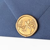 "Long-tailed Doves- Customizable Color- Set of 25 Hand-crafted Wax Seals" - Wax Seals in multicolor by Inkspiringletters