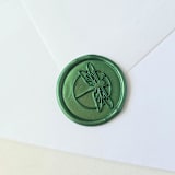 "Dragonfly- Customizable Color- Set of 25 Hand-crafted Wax Seals" - Wax Seals in multicolor by Inkspiringletters