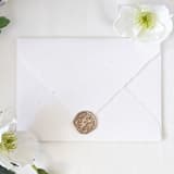 "Gardenias- Customizable Color- Set of 25 Hand-crafted Wax Seals" - Wax Seals in multicolor by Inkspiringletters