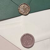 "Bunch of Tulips Wax Seal Sticker - Pack of 10" - Wax Seals in multicolorassorted-colors by Eva Tadros