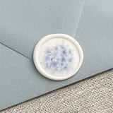 "Watercolor Hydrangeas self-adhesive wax seal | Set of 10" - Wax Seals in multicolorassorted-colors by Maria Ferrer G.