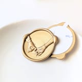 "Pinky Promise- Customizable Color- Set of 25  Hand-crafted Wax Seals" - Wax Seals in multicolor by Inkspiringletters