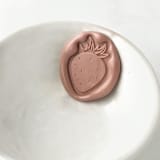 "Strawberry Wax Seal, Pack of 10, Customizable Color" - Wax Seals in multicolorassorted-colors by Abby Choi