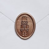 "Customizable Color Oval Nutcracker Wax Seals, Set of 5" - Wax Seals in multicolorassorted-colors by MC silverlinings
