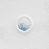 "Blue Ocean Wave Vellum Wax Seals | Set of 25" - Wax Seals in blue by Clove and Cedar Design